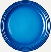 Le Creuset Aardenwerken dinerbord - 4 stuks - in Marseilleblauw 27cm