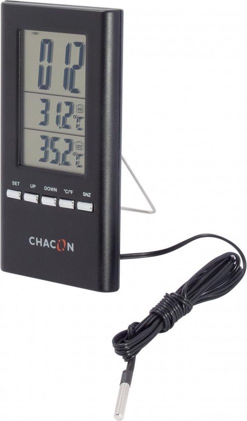 Let op vergeven De lucht Chacon - 54439 - Thermometer met sonde - Binnen/Buiten | bol.com