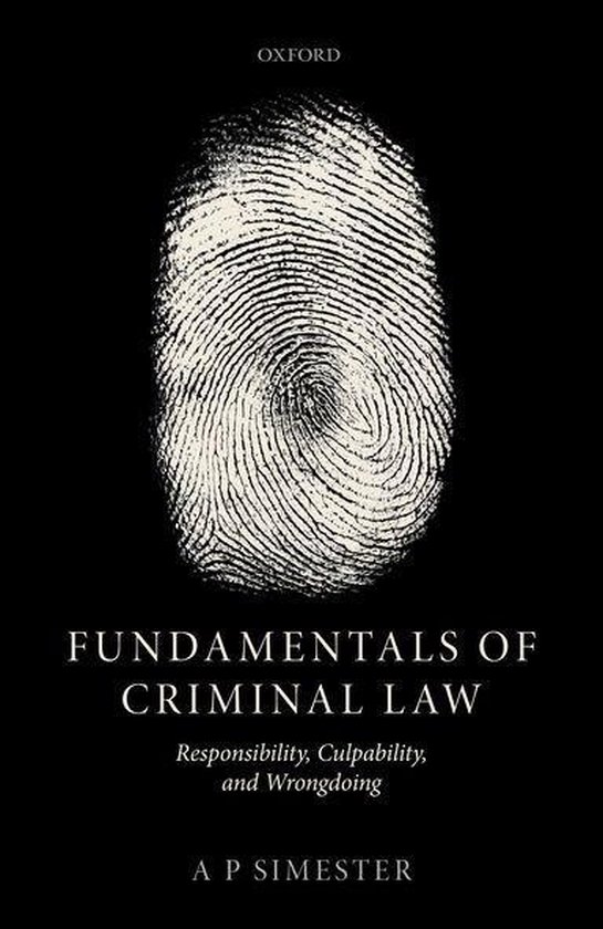 Fundamentals of Criminal Law - cover