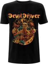 DevilDriver Heren Tshirt -M- Keep Away From Me Zwart