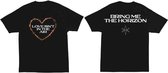 Bring Me The Horizon Heren Tshirt -XL- Love Zwart