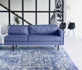 The Rug Republic Handgemaakt Blauw MONAR Tapijt