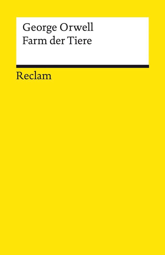 Reclams Universal-Bibliothek - Farm der Tiere - cover