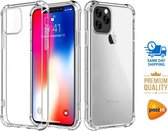 Matoemba® Apple iPhone 12 Pro Transparant Telefoonhoesje - Doorzichtig - Telefoon - GSM - Hoesje - Mobiel - Hoes - Case - Smartphone – Phone