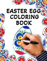 Easter Egg Coloring Book: For Kids, Toddlers & Adults, With Black Pages