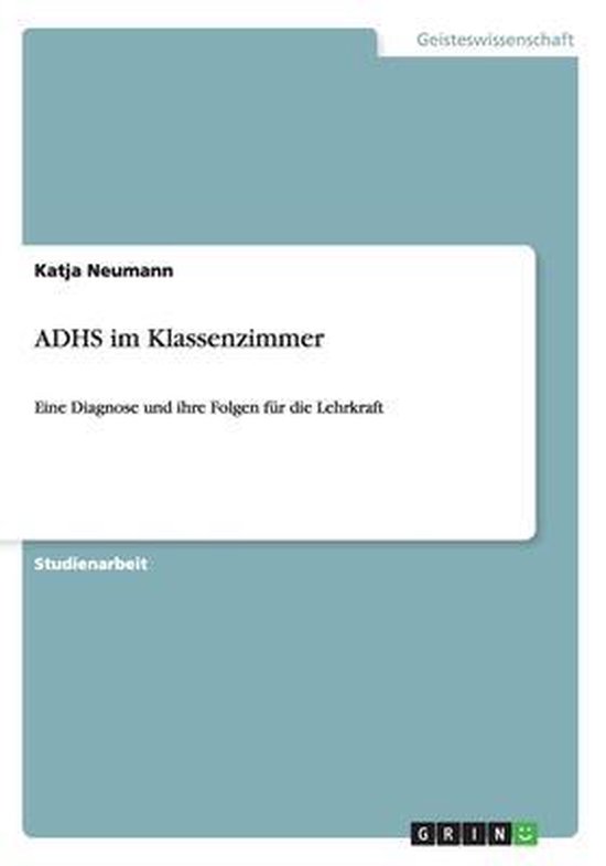 ADHS im Klassenzimmer - cover