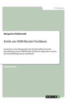 Kritik am HMB-Metzler-Verfahren