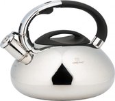 Kinghoff 3293 fluitketel - 3L - RVS – Elektrisch, Gas, Keramisch