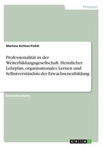 Professionalität in der Weiterbildungsgesellschaft. Heimlicher Lehrplan, organisationales Lernen und Selbstverständnis der Erwachsenenbildung