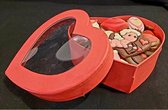 Candela Handgemaakte bonbons in hartvormige doos Candela - 450gram - chocolade
