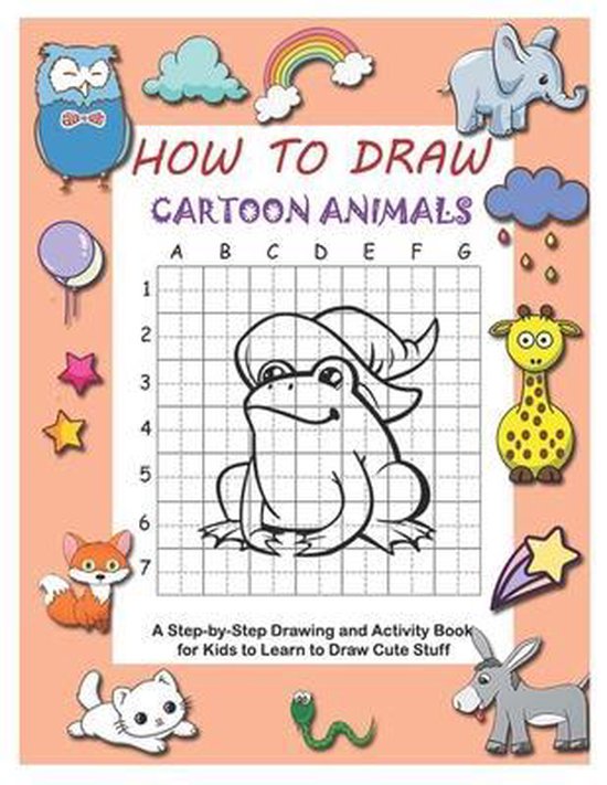How to Draw Cartoon Animals, Benmore Kid Press | 9798715226433 | Boeken