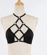 Sexy BH | Hollow out | Bandage | Zwart lingerie |