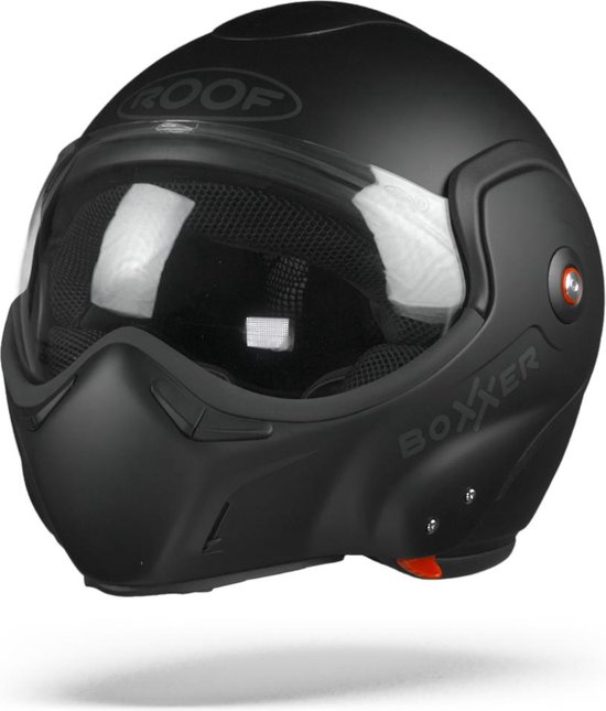 Casque Roof Boxxer carbon graphite modulable moto et scooter