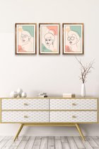 Hout Poster Creatie van Women3