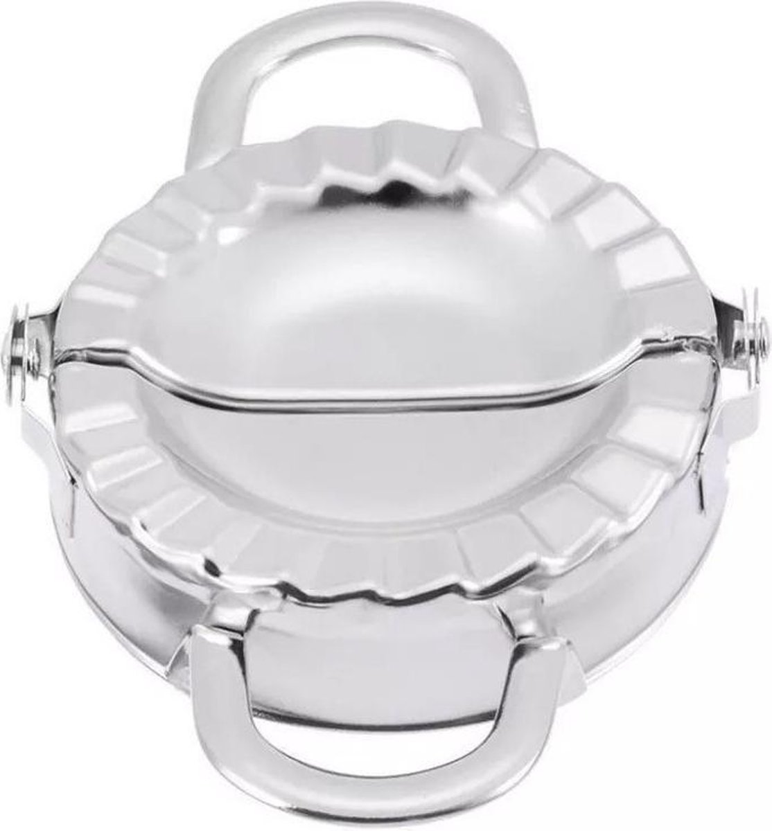 Deegsnijder en Deegvormer Groot - Ravioli, Pasteitjes, Dumpling en Empanada maker - RVS
