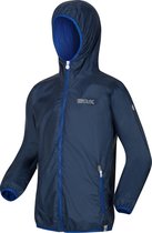 Regatta - Packaway regenjack voor kinderen - Lever II - Marineblauw - maat 134-140cm