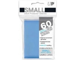 Pokemon sleeves small light blue 60 stuks