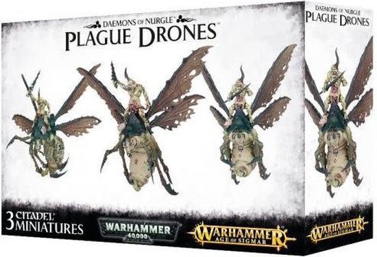 Afbeelding van het spel Chaos Daemons Nurgle Plague Drones