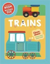 Book & Wooden Vehicle- Trains