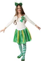 dressforfun - St. Patrick's Day-tutu in de nationale kleuren voor kids 140/152 - verkleedkleding kostuum halloween verkleden feestkleding carnavalskleding carnaval feestkledij part