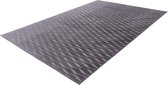 Peri - Vloerkleed - patroon - Tapijt – Karpet - Super zacht - 3D Effect - Wasmachine proof - 200x280 - Grafiet
