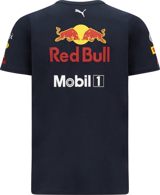 glans Turbine Terug, terug, terug deel Max Verstappen Red Bull Racing Teamline T-shirt 2021 Maat L - Formule 1 -  Circuit... | bol.com