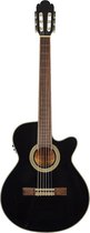 Klassieke gitaar 4/4 Richwood Artist Series RC-16-CEBK Zwart Elektrisch-Akoestisch