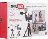 Influence - vlogger pack - mini statief - microfoon - afstandbediening