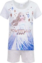 Frozen - Pyjama / Shortama - Wit - Maat 110 - 5 jaar