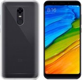 Hoesje CoolSkin3T - Telefoonhoesje voor Xiaomi Redmi 5 Plus - Transparant Wit