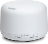Aroma Diffuser 500ml Led Licht 7 Kleuren Etherische Olie Wit Luchtbevochtiger Vernevelaar Gaia