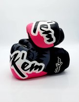 Chok'em Wear Bokshandschoen PU Neon Roze 8 OZ