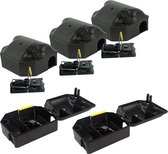 Set Muizenlokdozen met klapval (5 stuks)