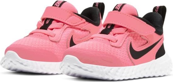 Nike Sneakers - Maat 25 - Unisex - roze - zwart - wit | bol.com