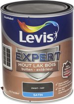 Levis Expert - Lak Buiten - Satin - Zwart - 1L