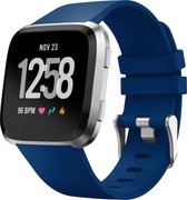 YONO Fitbit Versa 2 Bandje - Siliconen - Blauw - Small