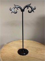 5 stuks metalen displays voor oorbellen 12 cm