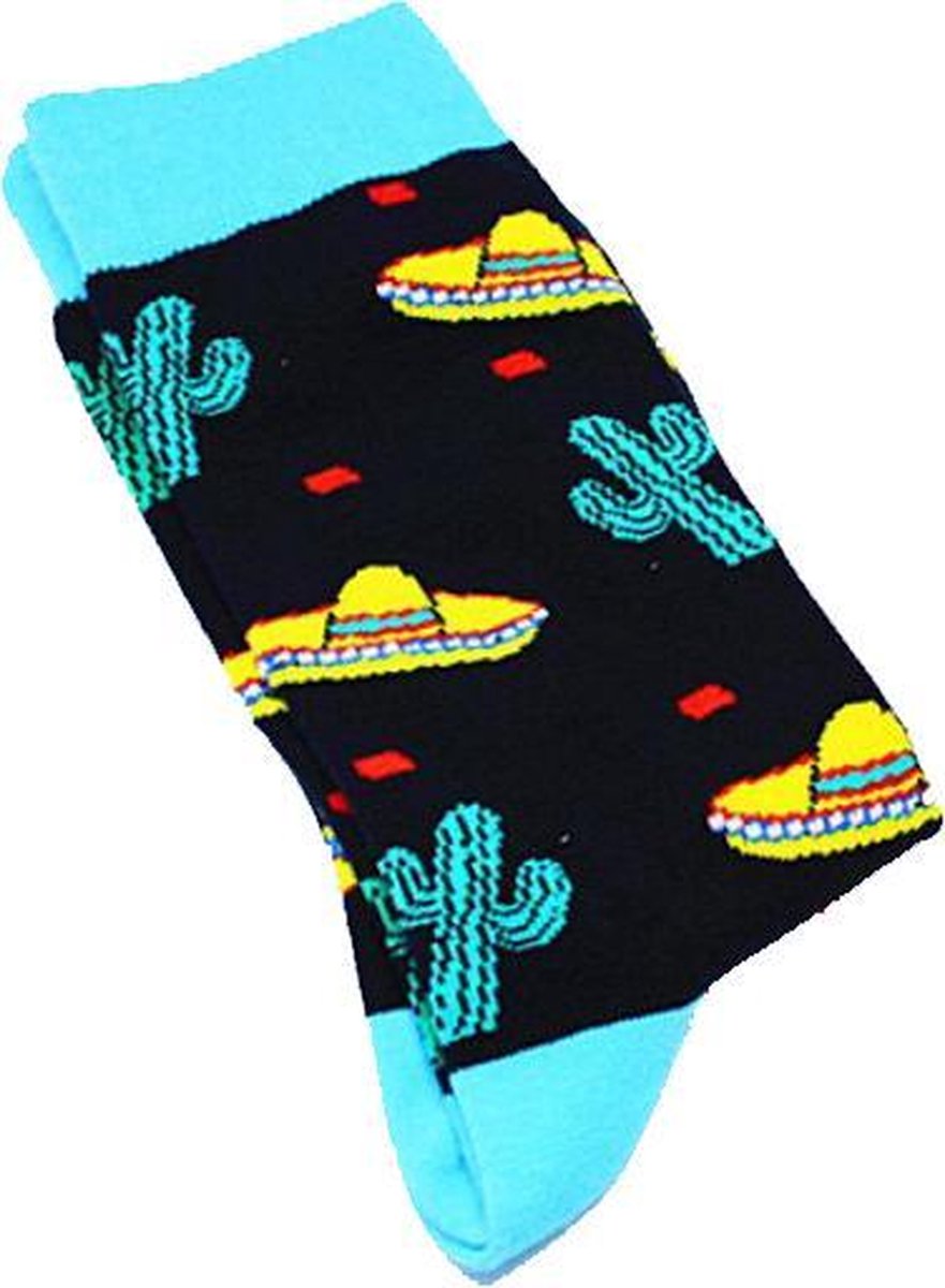 Sombrero sokken - Unisex - One size fits all - Sombrero cadeau - Cadeau voor mannen en vrouwen
