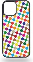Colourful-tiles telefoonhoesje - Apple iPhone 12 / 12 Pro
