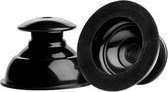 XL Plungers Extreme Tepelzuigers - Toys voor dames - Tepelzuigers - Zwart - Discreet verpakt en bezorgd