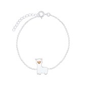 zilveren kinderarmband alpaca | armband | armbandje Meisje Zilver | Zilverana | Sterling 925 Silver