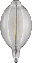 LED Lamp - Design - Torna Tropy - Dimbaar - E27 Fitting - Rookkleur - 8W - Warm Wit 2700K