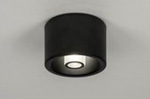 Lumidora Plafondlamp 73355 - G9 - Zwart - Metaal - Buitenlamp - Badkamerlamp - IP44 - ⌀ 12 cm