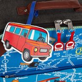 Autobus Kinder - Handbagagekoffer -48 cm -Bruin