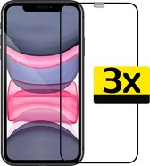 Screenprotector voor iPhone X/Xs Screenprotector Bescherm Glas 3D - Screenprotector voor iPhone X/Xs Screen Protector Glas 3D Extra Sterk - 3 Stuks