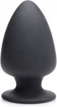 Squeeze-It Buttplug - Medium - Dildo - Buttpluggen - Zwart - Discreet verpakt en bezorgd