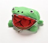 Petit sac à main en peluche grenouille / porte-monnaie / sac à main grenouille verte.