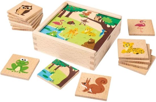 Playtive - Memory spel - houten spel | Games | bol.com