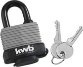 kwb Waterdicht hangslot, inclusief 2 sleutels
