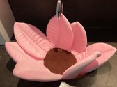Bad Bloem Roze- Baby Badje- Badkussen- Speelmat Baby